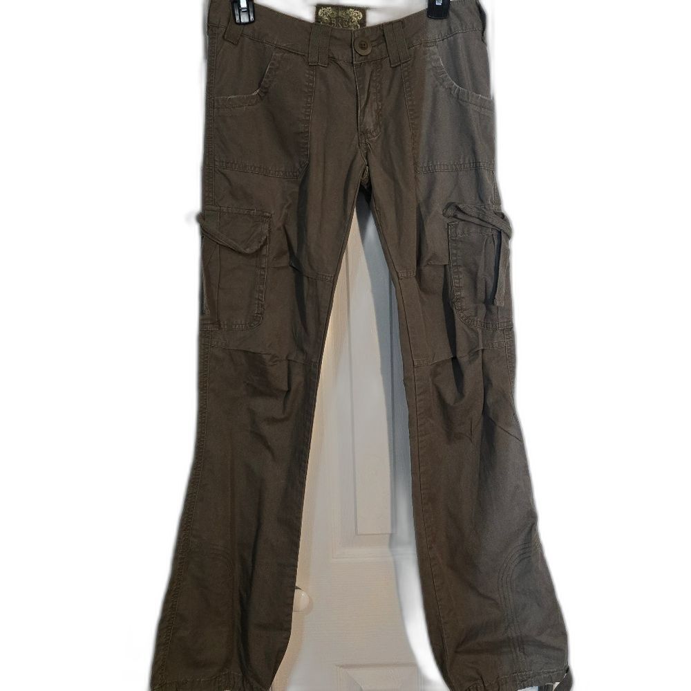 BKE Green Cargo Pants 27W